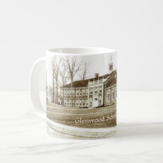 Glenwoodの学校の不足分の丘NJのマグ コーヒーマグカップ (正面左)