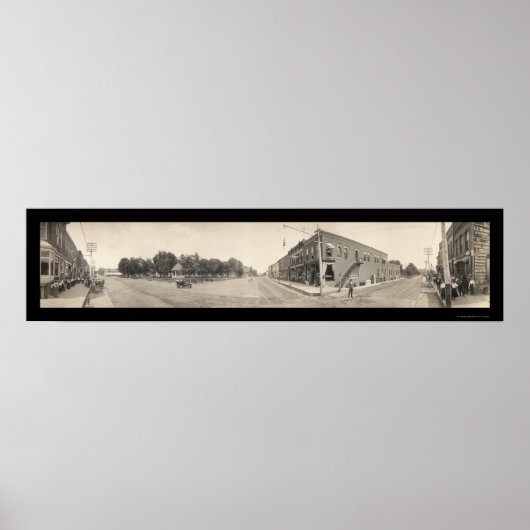 Glenwood IAの人々の写真1908 ポスター (正面)