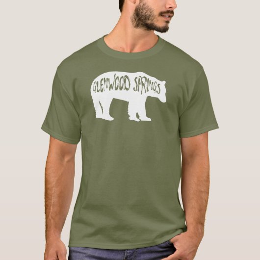 Glenwood Springs Colorado Bear Tシャツ (正面)