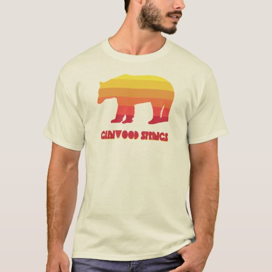 Glenwood Springs Colorado Rainbow Bear Tシャツ (正面)