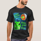 Glerp Glorp Funny Alien Cat Brainrot Meme  Tシャツ (正面)