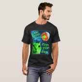 Glerp Glorp Funny Alien Cat Brainrot Meme  Tシャツ (正面フル)