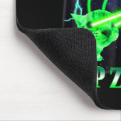 Glerp Glorp Funny Alien Cat Meme Gnarp Cat Silly A マウスパッド (コーナー)