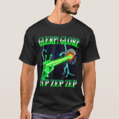 Glerp Glorp Funny Alien Cat Meme Gnarp Cat Silly A Tシャツ (正面)