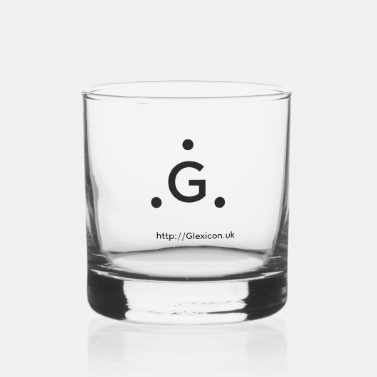 Glexicon UK ウイスキーグラス (正面)