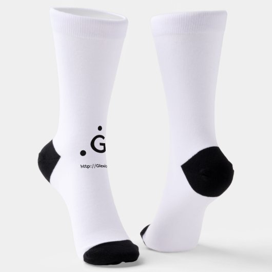 Glexicon UK クルー ソックス (傾斜あり)
