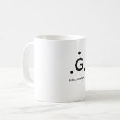 Glexicon UK コーヒーマグカップ (正面左)