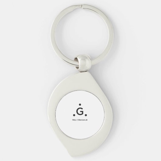 Glexicon UK スワール キーホルダー (正面)