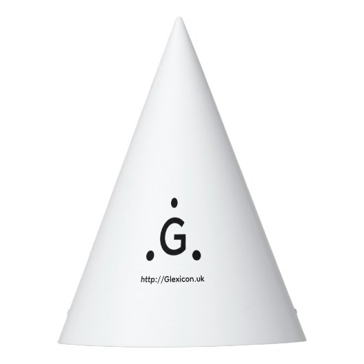 Glexicon UK パーティーハット (正面)