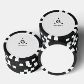Glexicon UK ポーカーチップ (積み重ね)