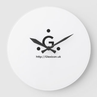 Glexicon UK ラージ壁時計