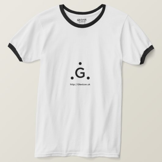 Glexicon UK リンガー Tシャツ (デザイン正面)