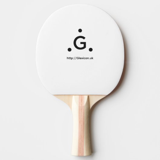 Glexicon UK 卓球ラケット (正面)