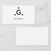 Glexicon UK 名刺 (正面/裏面)