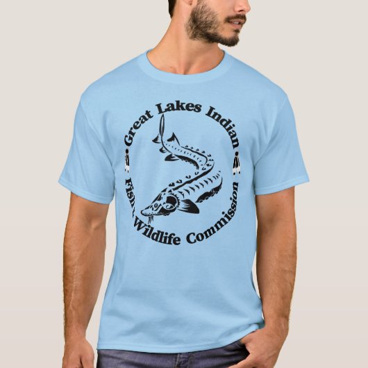 GLI-FWC - Sturgロゴ & SCUTES T - メンズT Tシャツ (正面)