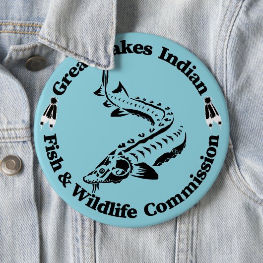 GLI-FWC - Sturg Logo Button 缶バッジ (インサイチュ)