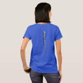 GLI-FWC - STURG LOGO & SCUTES - 女性用ベーシックTシャツ Tシャツ (裏面フル)