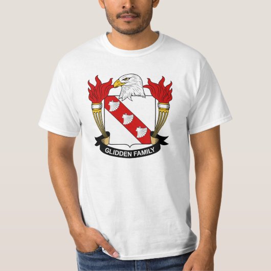Gliddenの家紋 Tシャツ (正面)