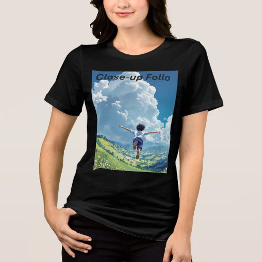 Glide Dreamscape Women’s Tee トライブレンドＴシャツ (正面)