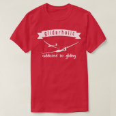 Glider Plane Gliding Pilot Incredible  Tシャツ (デザイン正面)