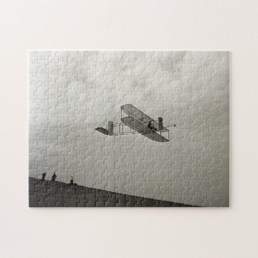 Glider Test Flight Aviation Wright Brothers ジグソーパズル (横)