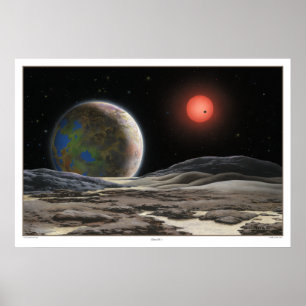 Gliese 581 cのプリント ポスター