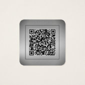 Glimmer Dust QR Code Photo Profile Card (裏面)