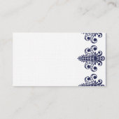 Glimmericksの（紋章の）フラ・ダ・リ 名刺 (裏面)