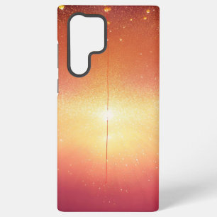 Glimmering Cosmic Path Glitter Gradient Phone Case Samsung Galaxy S22 Ultraケース