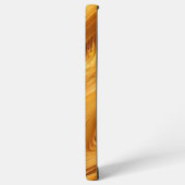 Glimmering Gold and Aurora Abstract Phone Case Samsung Galaxyケース (左側面)