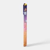 Glimmering Notes and Stardust Phone Case iPhone 15ケース (左側面)