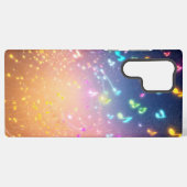 Glimmering Notes and Stardust Phone Case Samsung Galaxyケース (裏面横)