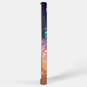 Glimmering Notes and Stardust Phone Case Samsung Galaxyケース (右側面)