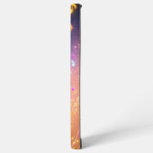 Glimmering Notes and Stardust Phone Case Samsung Galaxyケース (左側面)