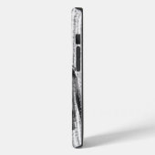 「GlimmrTechオートクチュール」 Case-Mate iPhoneケース (裏面 / 左)