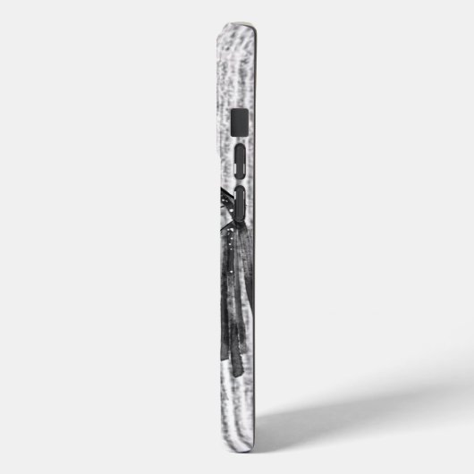 「GlimmrTechオートクチュール」 Case-Mate iPhoneケース (裏面 / 左)