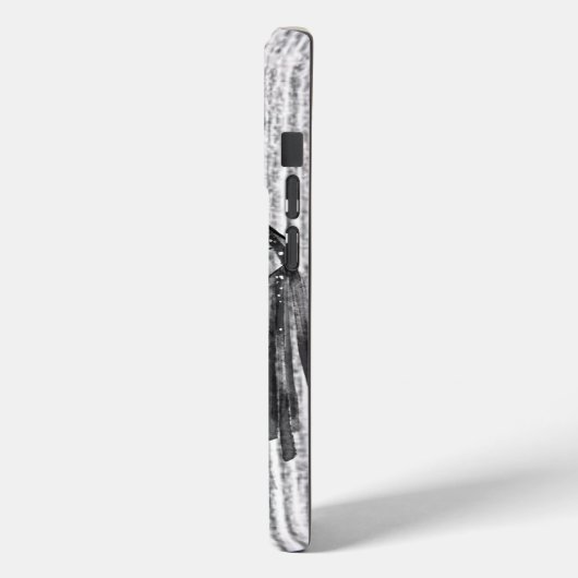 「GlimmrTechオートクチュール」 Case-Mate iPhoneケース (裏面 / 左)