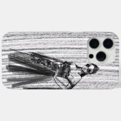 「GlimmrTechオートクチュール」 Case-Mate iPhoneケース (裏面 (横))