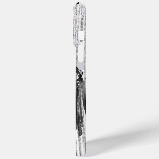 「GlimmrTechオートクチュール」 Case-Mate iPhoneケース (裏面 / 左)