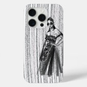 「GlimmrTechオートクチュール」 Case-Mate iPhoneケース (裏面)