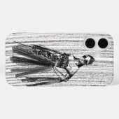 「GlimmrTechオートクチュール」 Case-Mate iPhoneケース (裏面 (横))