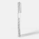 「GlimmrTechオートクチュール」 Case-Mate iPhoneケース (裏面 / 右)