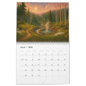 Glimpses of Nature Mountain Landscape Calendar カレンダー (3月 2026)