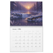 Glimpses of Nature Mountain Landscape Calendar カレンダー (1月 2026)