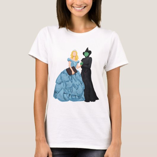 Glinda e Elphaba - Wicked Tシャツ (正面)