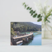 Glines Canyon Damはがき ポストカード (スタンド正面)