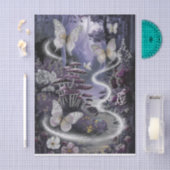 Glistening Butterflies, Amethyst Night Woodland,  薄葉紙 (クラフト)