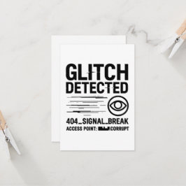 GLITCHの検出 – 破損した信号伝送 カード