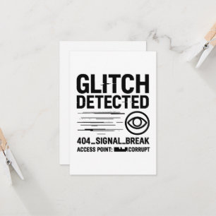 GLITCHの検出 – 破損した信号伝送 カード