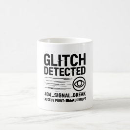 GLITCHの検出 – 破損した信号伝送 コーヒーマグカップ
